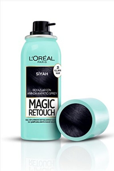 L'Oreal Paris L'oréal Paris Magic Retouch Koyu Dipleri Kapatıcı Sprey - Siyah...