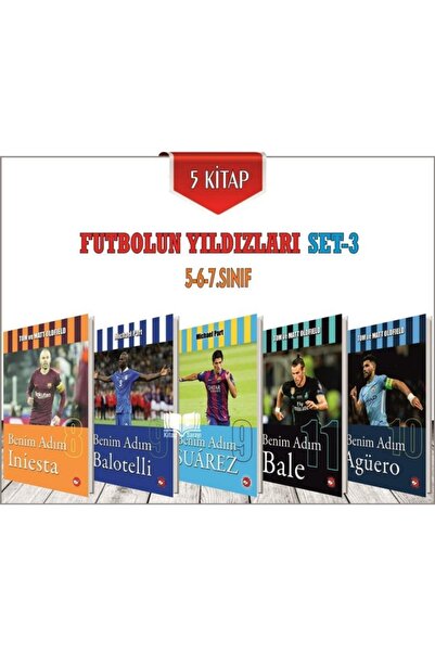 Beyaz Balina Yayınları Futbolun Yıldızları Set 3 5 Kitap -