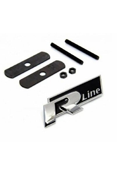 Genel Markalar R Line Ön Panjur Logo Metal - R Line Vidalı Metal Panjur Arması