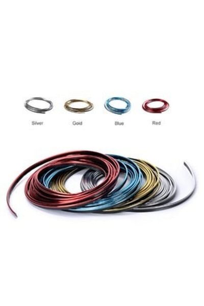 APEXİ 5 Meters Bright Blue Nickel Plated Corded Torpedo Strip