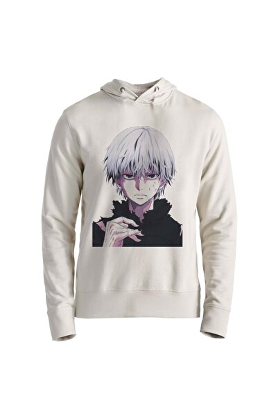 Alfa Tshirt Children's Ecru Tokyo Ghoul Kaneki Sweatshirt