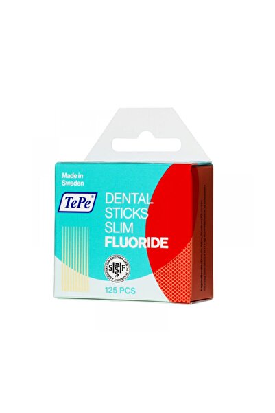TePe Bırch Kırmızı Dental Stick Slim  Florit  074