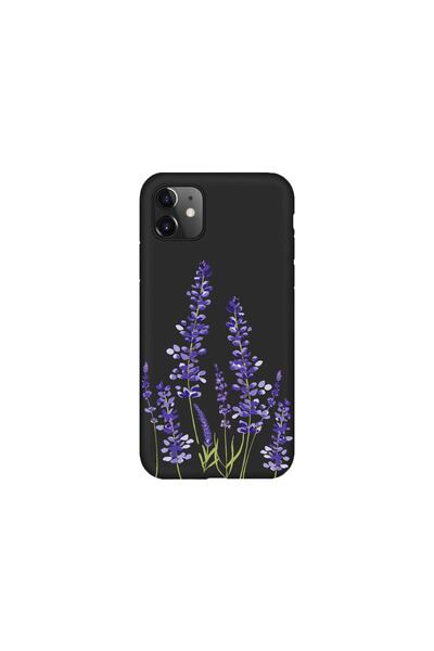 Iphone11 Black Launch Lavender Phone Case