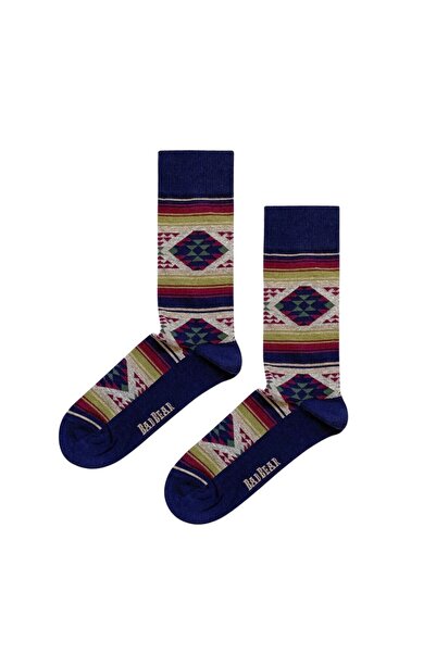 Bad Bear Men's Navy Blue Carpet Long Socks