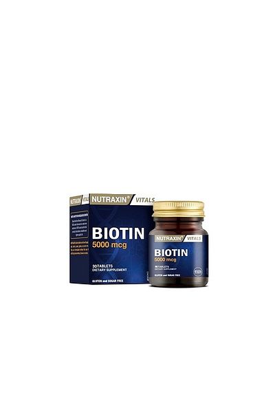 Nutraxin Bıotın 30 Tablets - Containing Magnesium Stearat