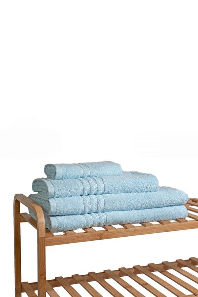 Ayd Home Mavi Pamuklu El-yüz Havlusu 50x90cm
