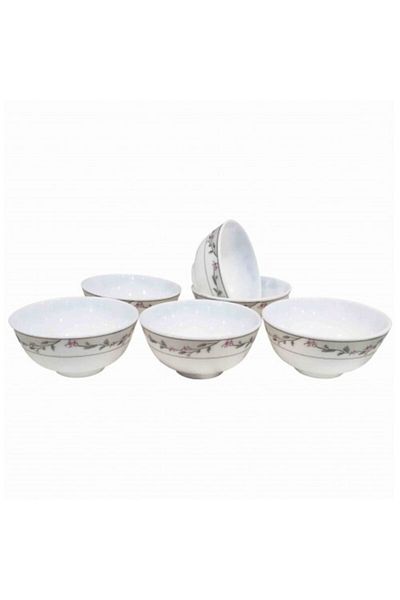 Universal Bowl Footed Porcelain Set of 6