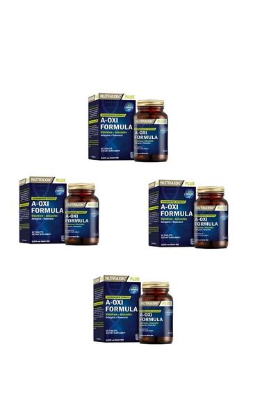 Nutraxin Yetişkinler Için Takviye Edici Gıda A-oxi Formula 60 Kapsül*4