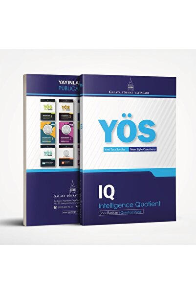 GALATA YÖS SAT YAYINLARI Yös Iq Soru Bankası