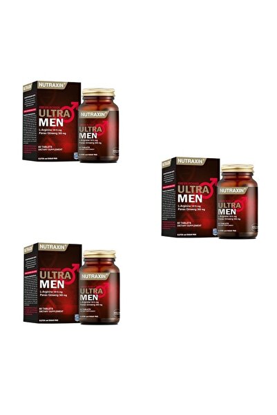 Nutraxin Ultra Men Erkeklere Özel Destek 60 Tablet*3