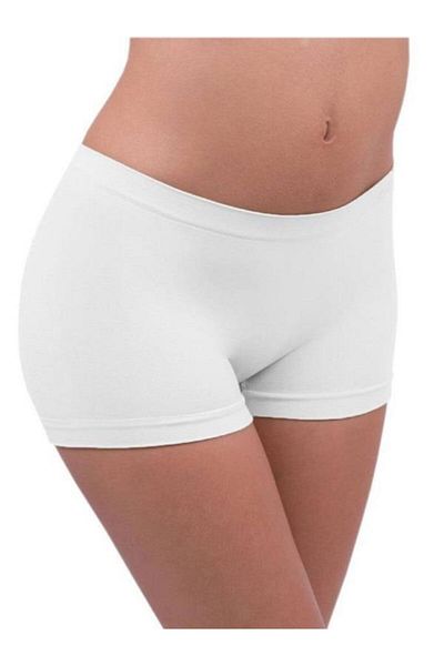 Elite Life Λευκό Micro Seamless Γυναικείο Μπόξερ