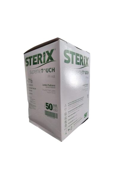STERİX Steril Pudrasız Cerrahi Eldiven 50’li 8 Numara