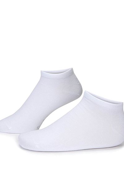 BGK Unisex White Cotton 72 Pairs Booties Οικονομική Τιμή Χονδρική