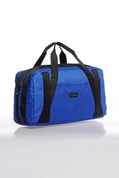 Fossil Fscy065308 Geantă sport unisex albastră și valiză de mână