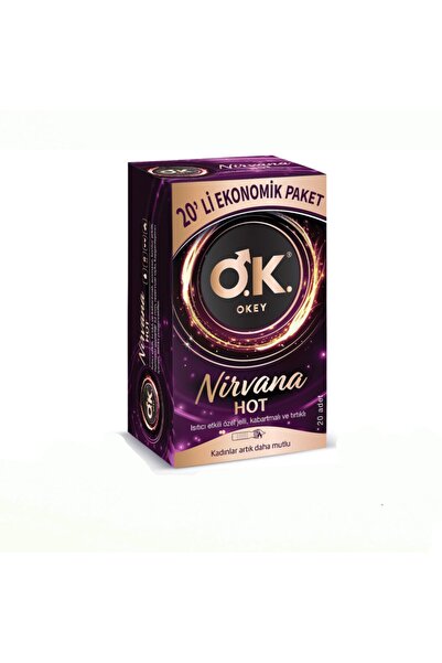 Okey Nirvana Hot Ekonomik 20'li Prezervatif -vb815