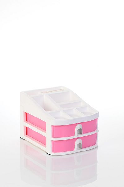 Ops Co 7200 Multi-Purpose Organizer with Drawers Pastel Pink