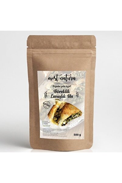 MOST NATURA Glutensiz Böreklik Lavaşlık Unu 500 gr
