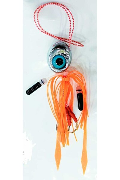 Dragon Eyes Krom Kaplama Denge Kollu Slider, Tai Rubber Jig Yem 200 Gram