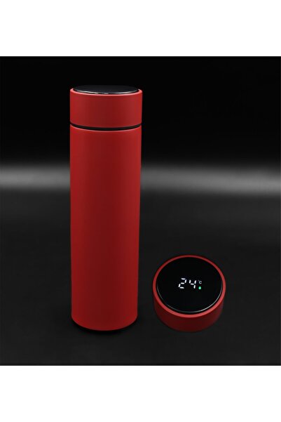 vegahediye v vega ترمس فولاذي مع مؤشر درجة اللون الأحمر