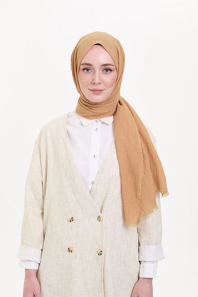 BURDEN IPEK Burümcük Shawl Caramel