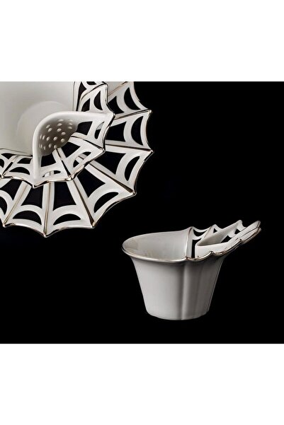 Thun Studıo Matragı Butterfly 18 Parça Çay Takımı 6 Kisilik Çekoslavakyadan I...