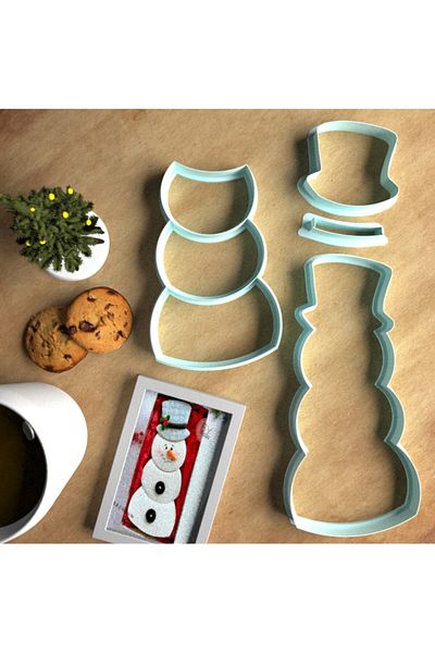 CookieKonsept New Year's Gift Box Cookie Mold
