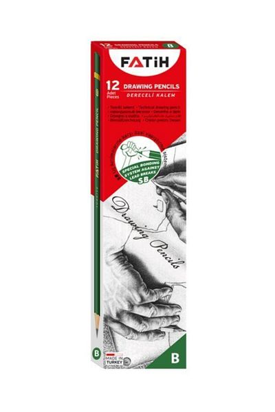 Fatih Graduated Pencil B 12 Pack