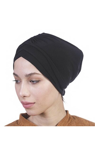 çiğdem eşarp Ları Three Cross Outer Bone Black