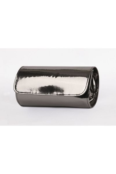 efnanstore Βραδινή τσάντα φορέματος Platinum Mirror