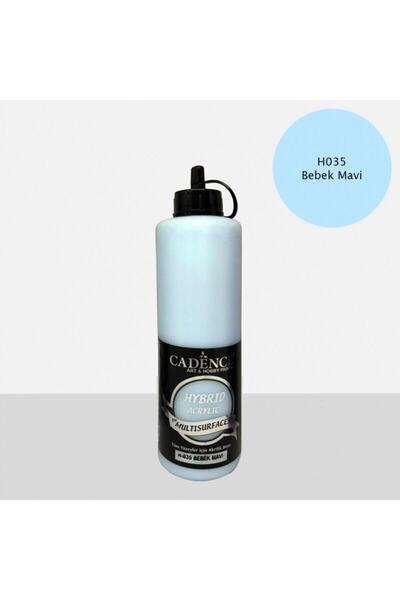 Cadence Hibrit Multisurface Akrilik Boya 500 Ml H035 Bebek Mavi
