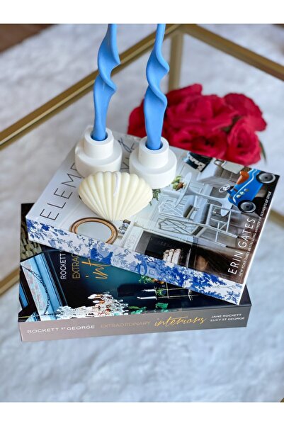 irayhomedecor 2-комплект синій Element/interios Декоративна коробка для книг