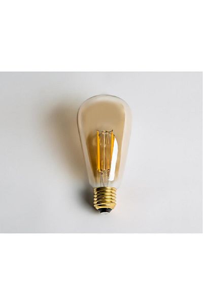 Cata Rustic 4W Led Bulb - E-27 Amber Light Color, Ct-4350
