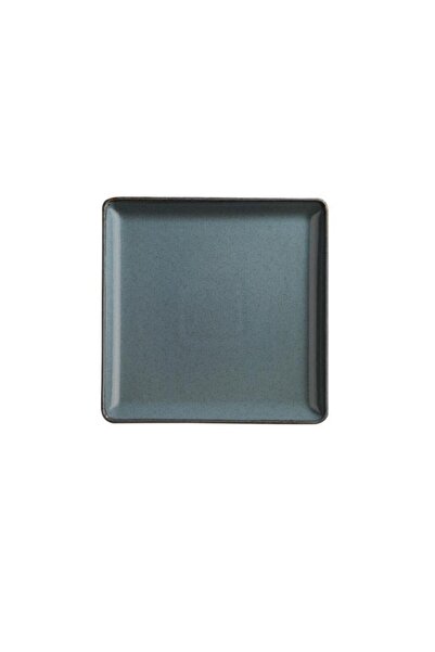 PEARL 19x19 Cm Düz Porselen Tabak Mavi 2'li Tan19du730p01