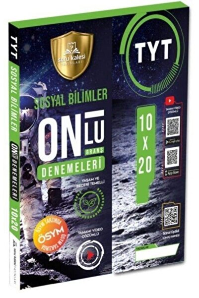 Akm Kitap Tyt Sosyal Bilimler Onlu Denemeler Soru Kalesi