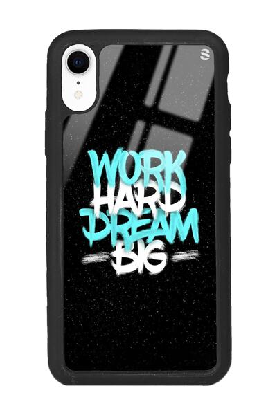 Spoyi iPhone Xr Space Motto Design Glossy Phone Case