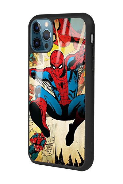 Spoyi Iphone 11 Pro Max Spider-man Örümcek Adam Tasarımlı Glossy Telefon Kılıfı