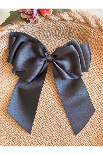 Yeşim Aksesuar Luxury Satin Bow Buckle, Bow Ribbon Satin Automatic Women's Buckle