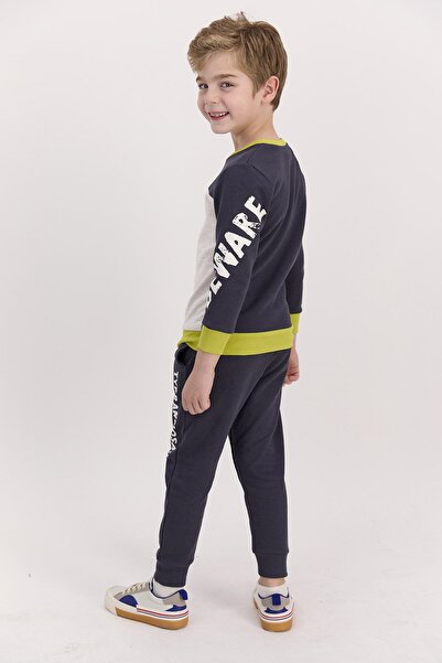 ROLY POLY Rolypoly Beware Antrasit Erkek Çocuk Eşofman Takımı