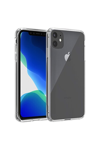 Buff Labs Buff Iphone 11 Uyumlu Air Hybrid Kılıf Crystal Clear
