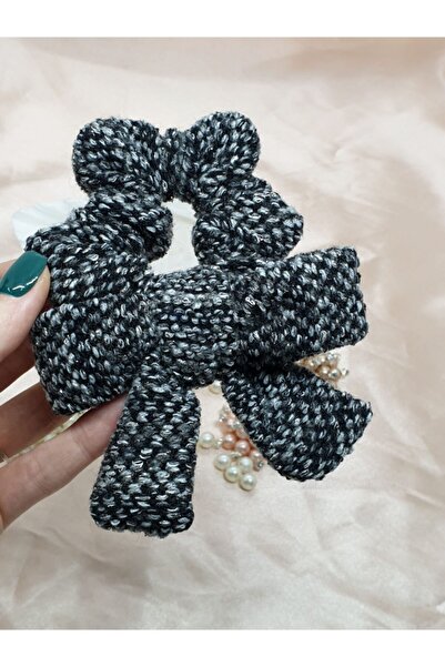 Melkady Aksesuar Melkady 302sigr - Πλεκτό ελαστικό για τα μαλλιά με φιόγκο