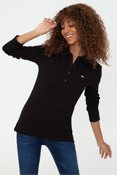U.S. Polo Assn. Hanorac negru de damă