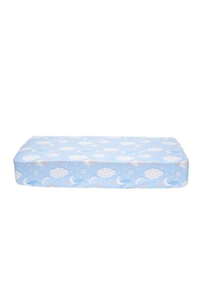 tiny plans Elastic Fitted Baby - Children's Bedsheet Cloud Pattern 80x140 Cm