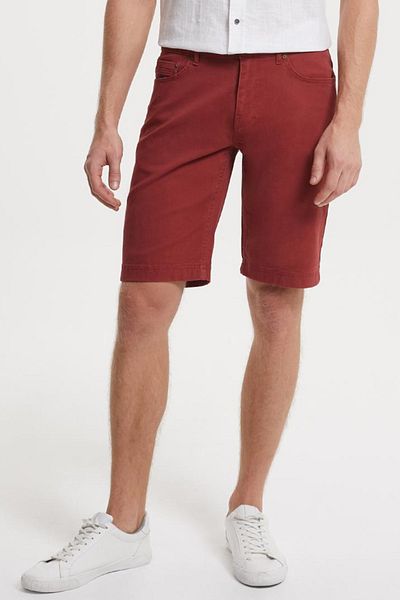 Lee Cooper Men's Hilde 1 Shorts A. Claret Red 192 LCM221028