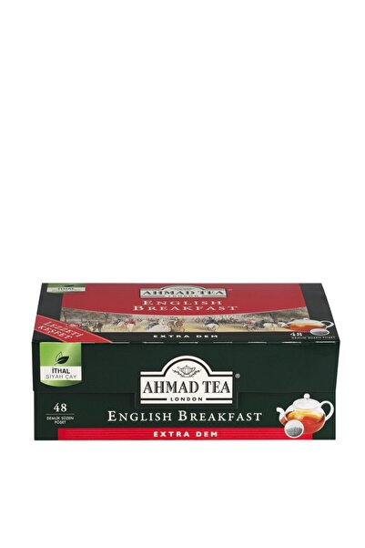 Ahmad Tea 48 Li Demlik Poşet Çay Englısh Breakfast, 153,6 Gr
