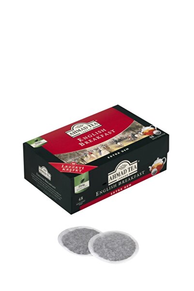 Ahmad Tea 48 Li Demlik Poşet Çay Englısh Breakfast, 153,6 Gr