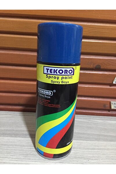 TEKORO Sprey Boya 400ml Çiçek Mavi