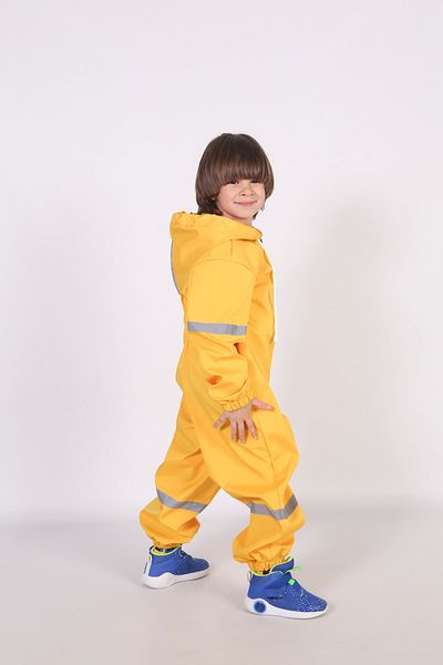Belkızın Atölyesi Yellow Color Playsuit