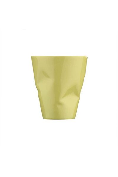 Kütahya Porselen Crash Espresso Coffee Cup Set 140 cc Yellow 2 pcs