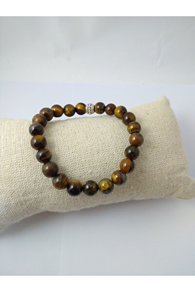 BalıkHediyelik Tiger's Eye Stone Bracelet