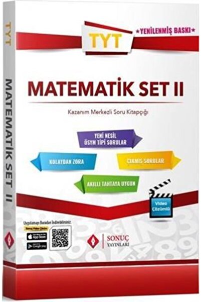 Sonuç Derece Yayınları Sonuç Yayınları Tyt Matematik Seti 2 Yni